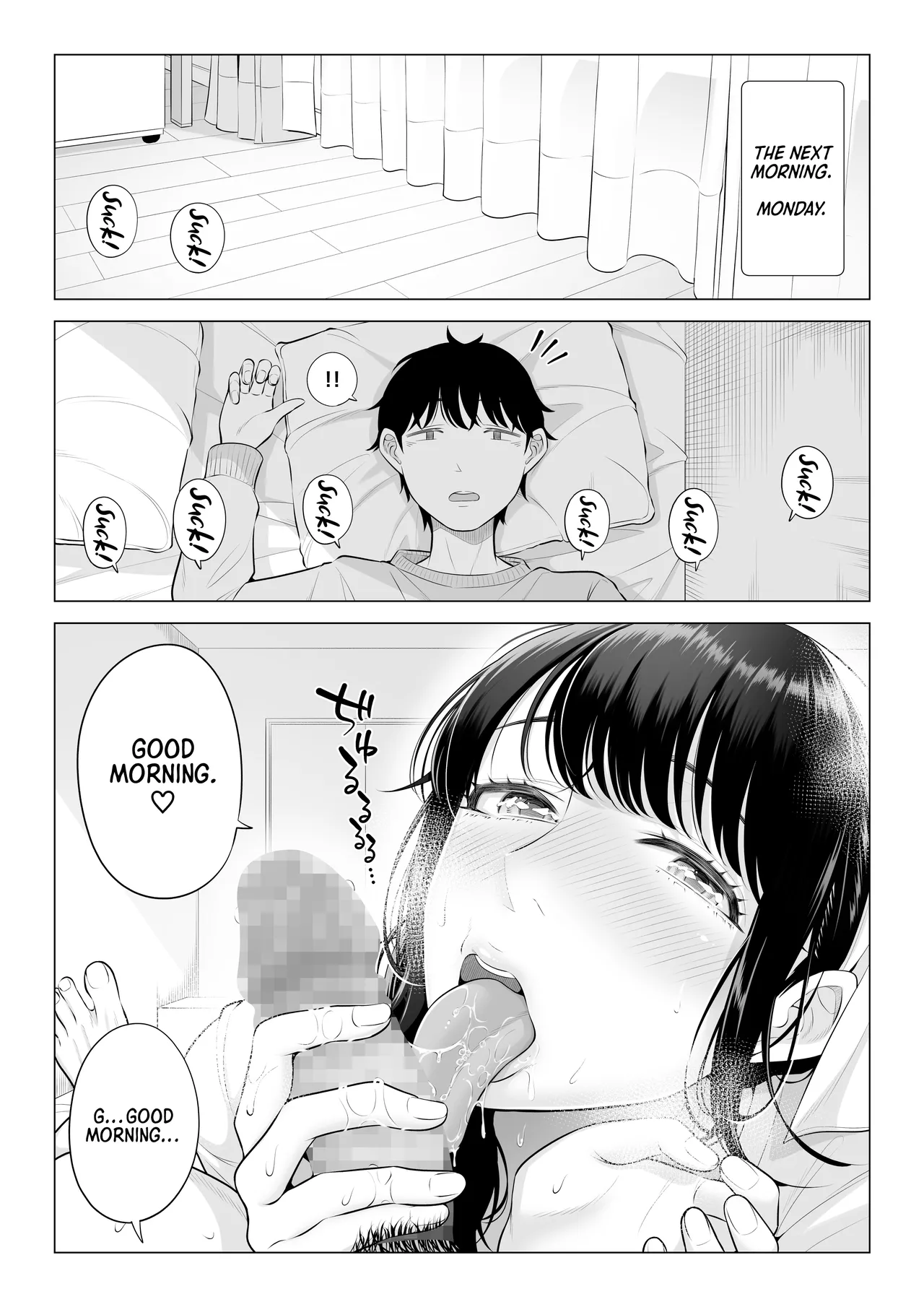 Hentai Manga Comic-Shizuka Tachibana, the Housewife Who Collects My Sperm Donations, Doesn't Know a Damn Thing!!-Chapter 2-39